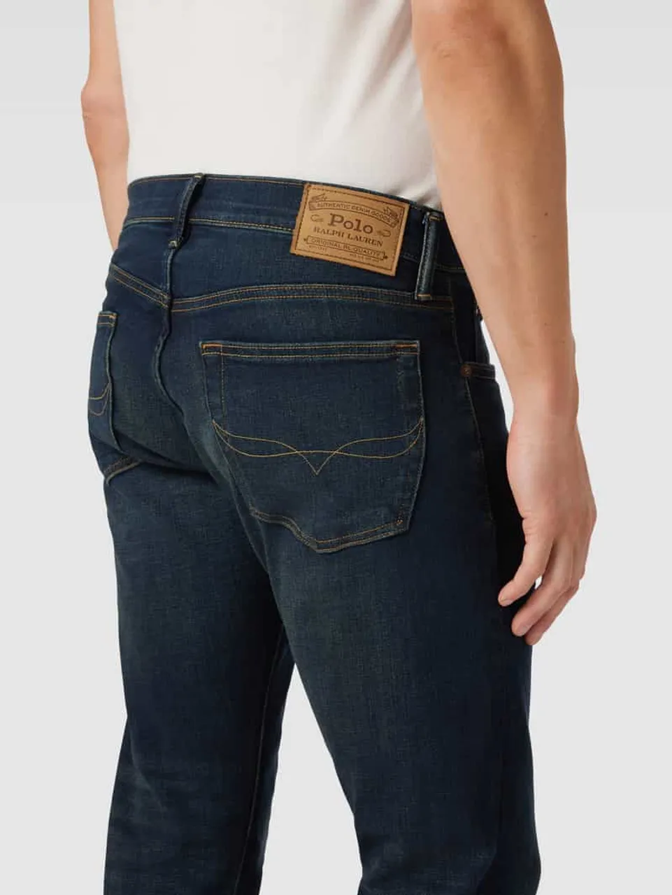 Polo Ralph Lauren Slim Fit Jeans im 5-Pocket-Design Modell 'SULLIVAN' in Ocean
