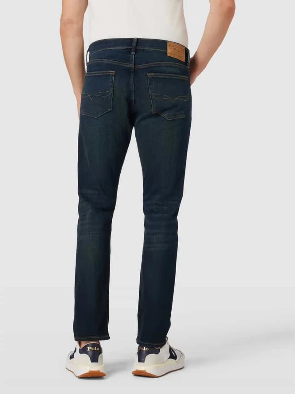 Polo Ralph Lauren Slim Fit Jeans im 5-Pocket-Design Modell 'SULLIVAN' in Ocean