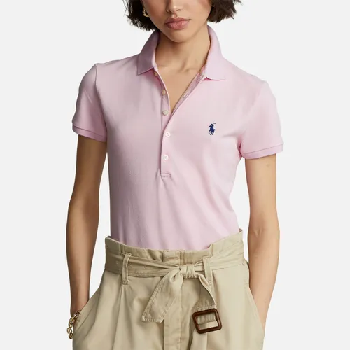 Polo Ralph Lauren Slim-Fit Poloshirt mit Stretch - Sunkissed Pink