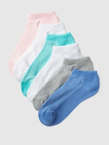 Polo Ralph Lauren Socken mit Stretch-Anteil im 6er-Pack in Hellrosa