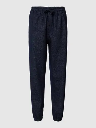 Polo Ralph Lauren Stoffhose mit elastischem Bund in Jeansblau