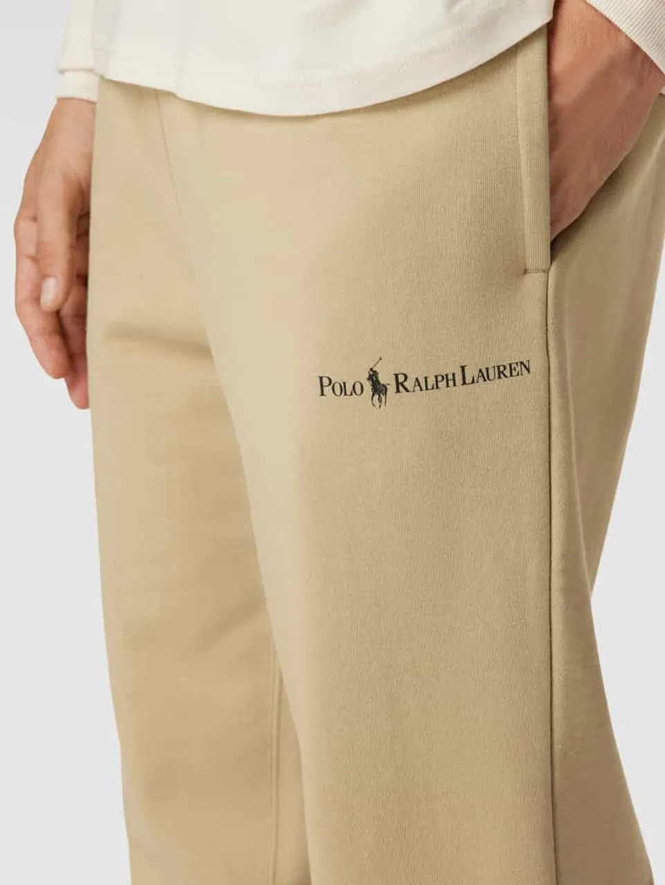 Polo Ralph Lauren Sweatpants mit Label-Detail in Khaki
