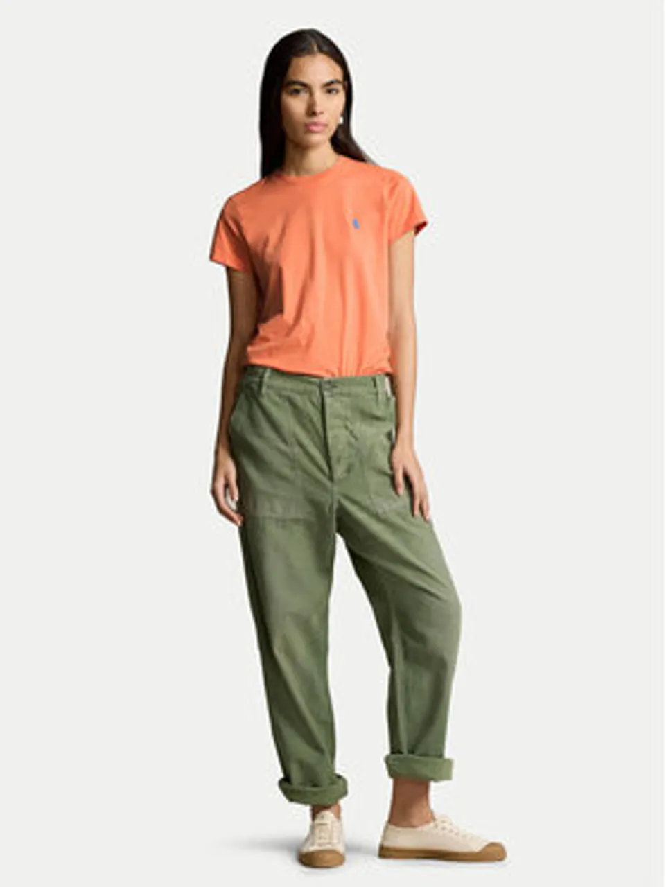 Polo Ralph Lauren T-Shirt 211898698024 Orange Regular Fit