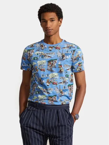 Polo Ralph Lauren T-Shirt 710935547001 Blau Regular Fit
