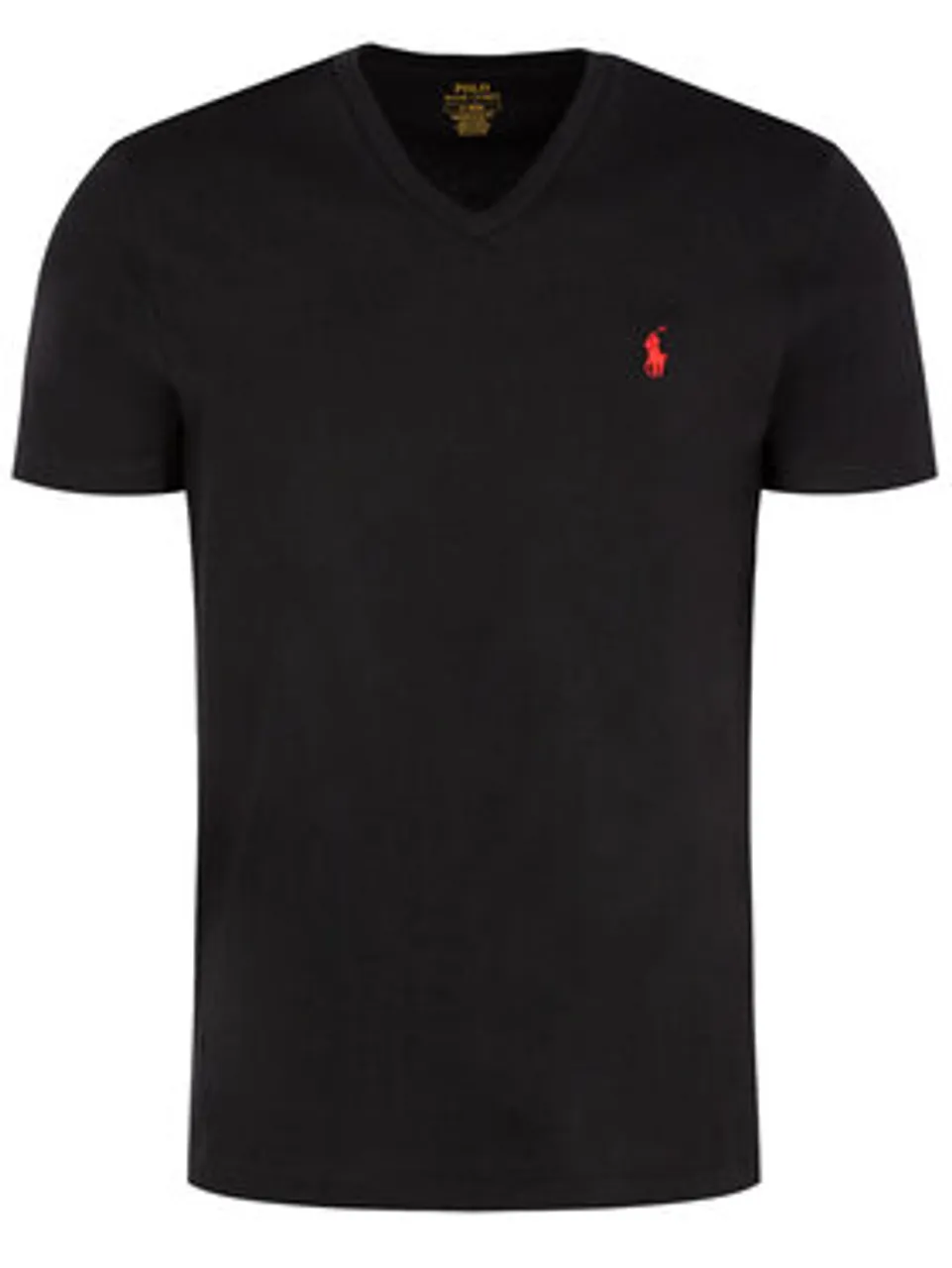 Polo Ralph Lauren T-Shirt Classics 710671453010 Schwarz Custom Slim Fit