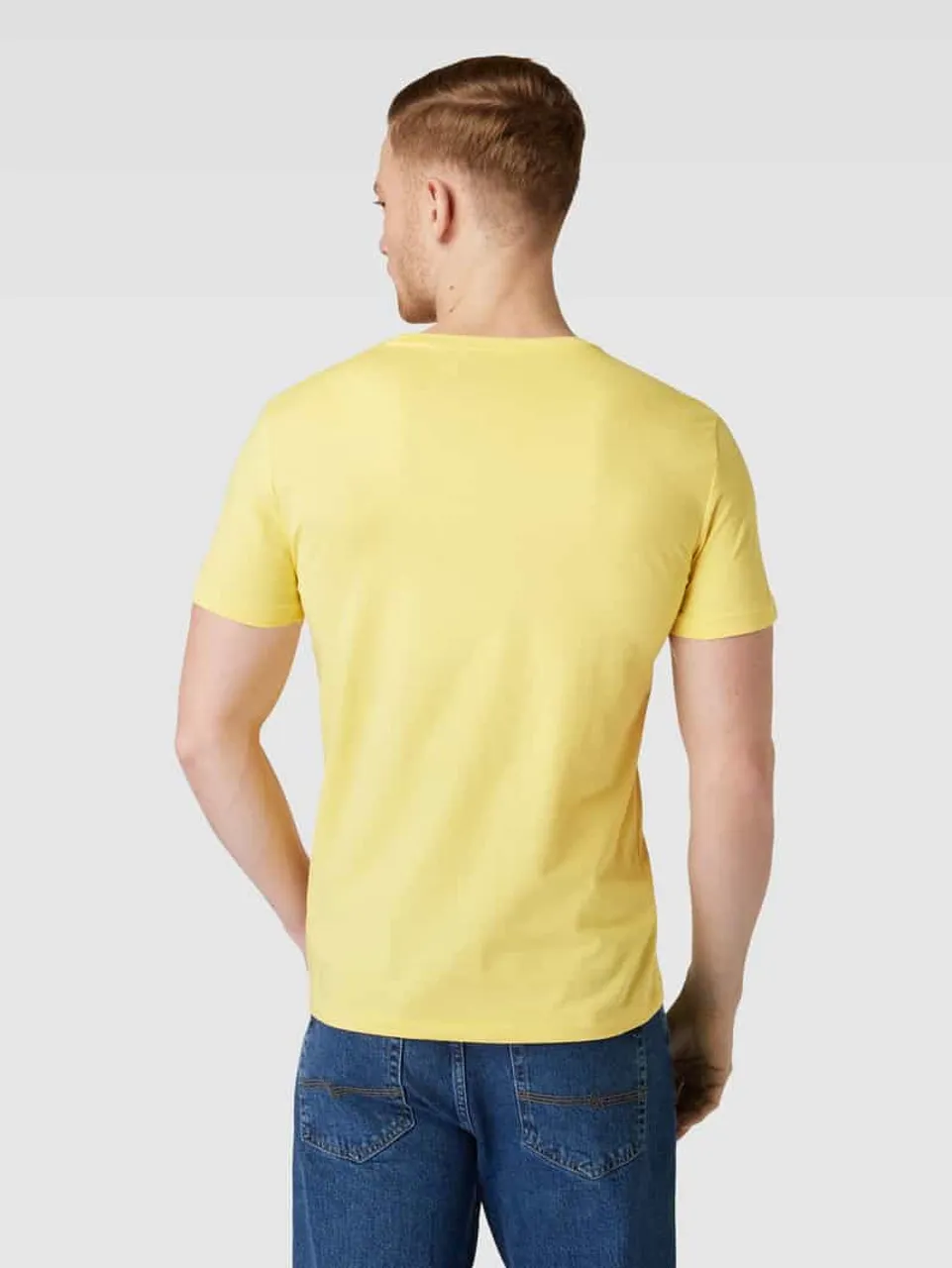 Polo Ralph Lauren T-Shirt mit Rundhalsausschnitt in Gelb