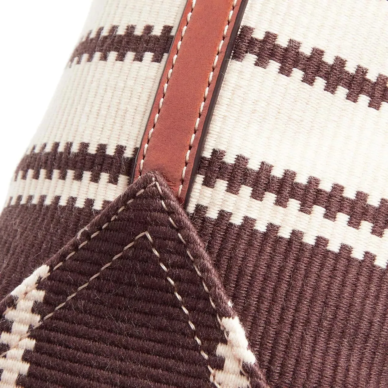 Polo Ralph Lauren Tote - Canyon Stripe Tote Bag - Gr. unisize - in Braun - für Damen