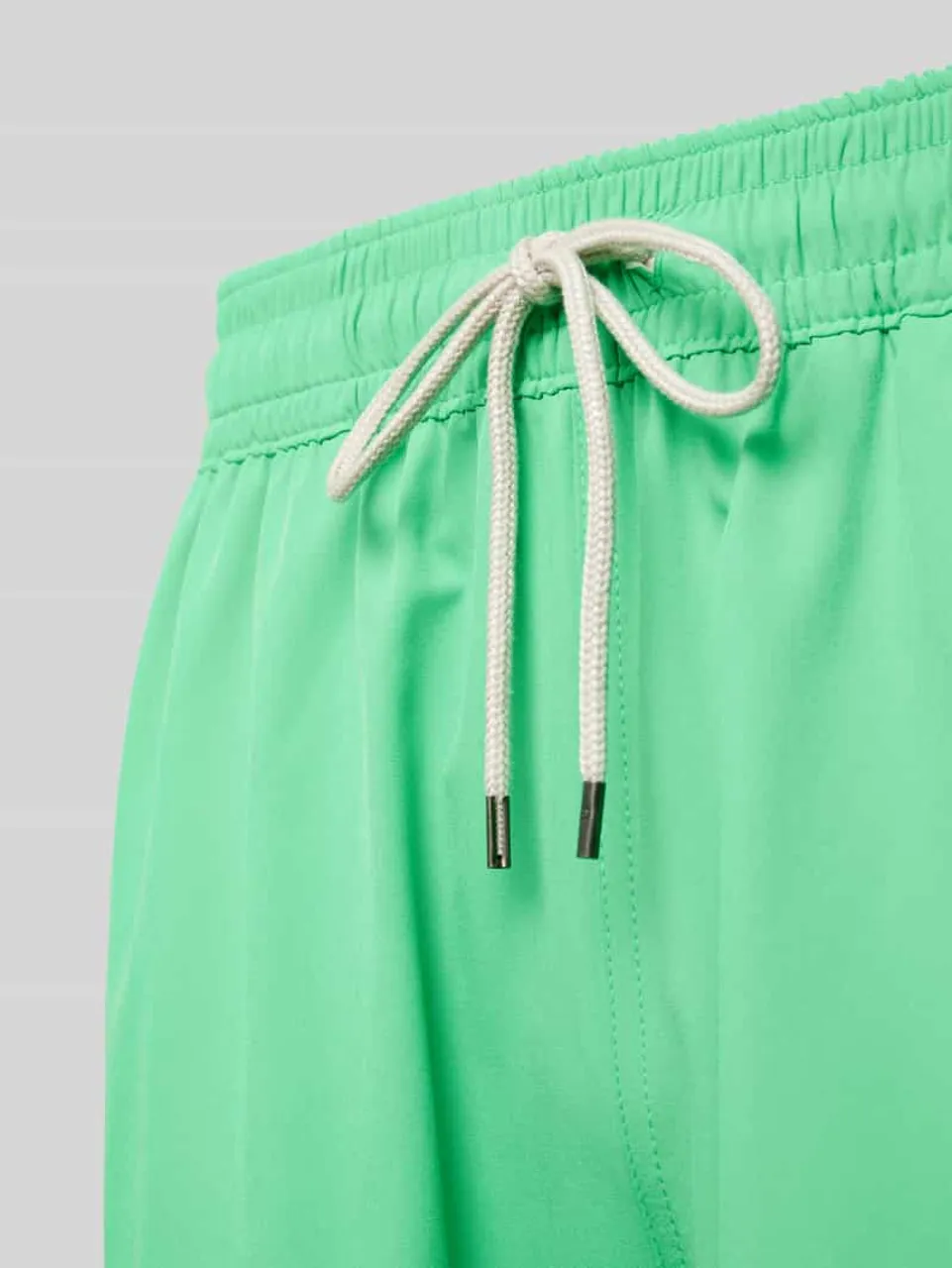Polo Ralph Lauren Underwear Badehose in unifarbenem Design mit elastischem Bund in Gruen