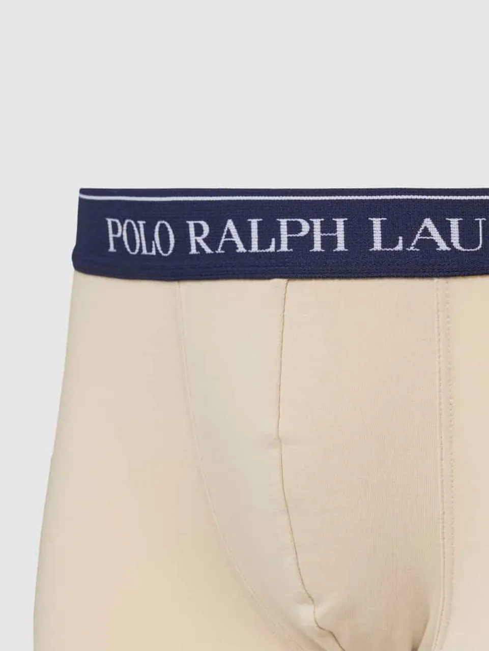 Polo Ralph Lauren Underwear Boxershorts mit elastischem Bund und Tunnelzug in Beige