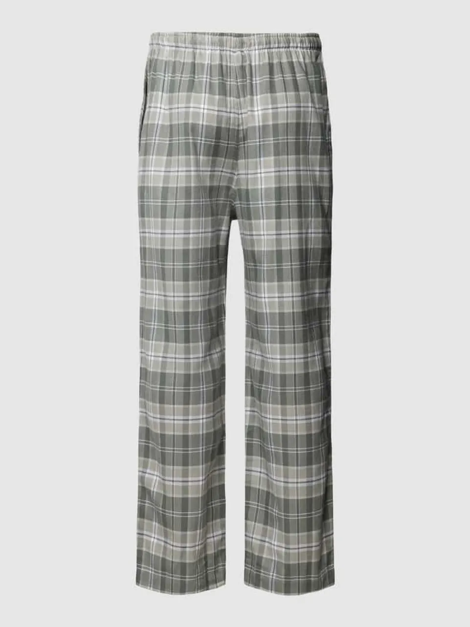 Polo Ralph Lauren Underwear Pyjama-Hose mit Allover-Muster in Mittelgrau