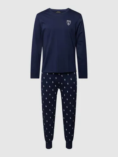 Polo Ralph Lauren Underwear Pyjama mit Label-Details in Marine