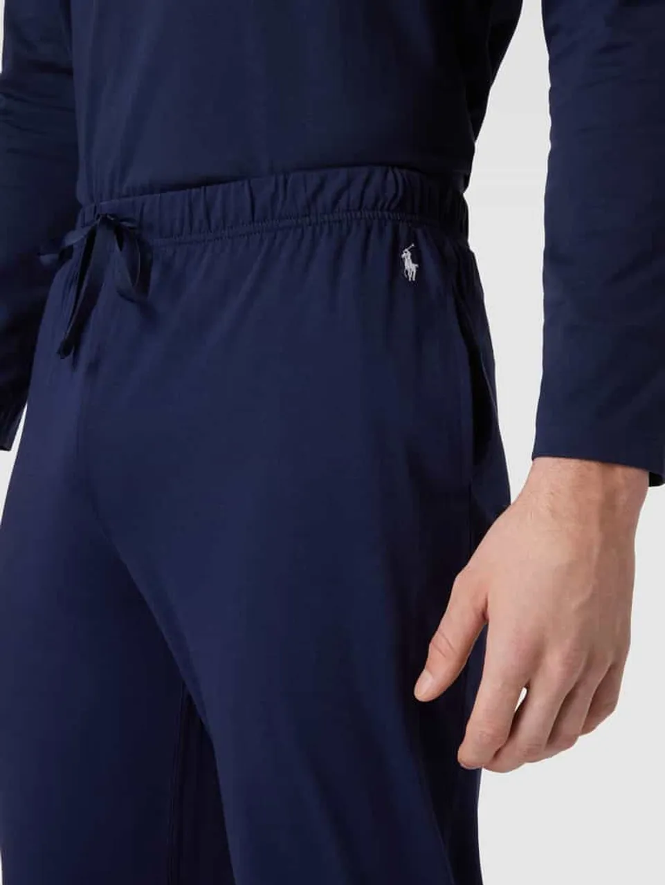 Polo Ralph Lauren Underwear Pyjamahose mit Label-Stitching in Marine