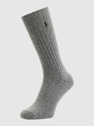 Polo Ralph Lauren Underwear Socken mit Label-Stitching Modell 'CREW SOCK' in Hellgrau