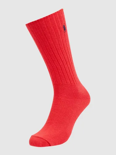 Polo Ralph Lauren Underwear Socken mit Label-Stitching Modell 'CREW SOCK' in Rot