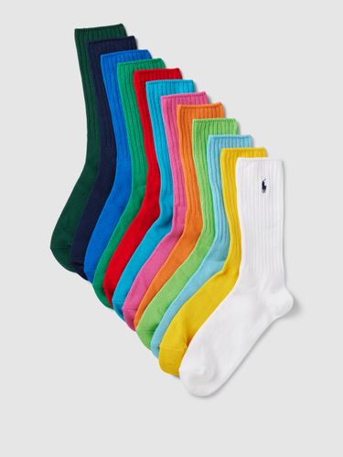 Polo Ralph Lauren Underwear Socken mit Logo-Stitching im 12er-Pack in Royalblau