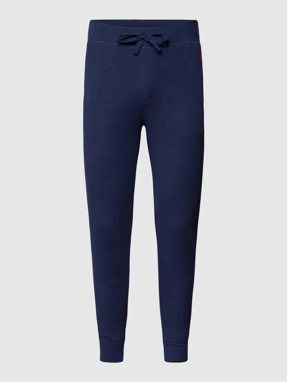 Polo Ralph Lauren Underwear Sweatpants mit Strukturmuster Modell 'WAFFLE' in Marine