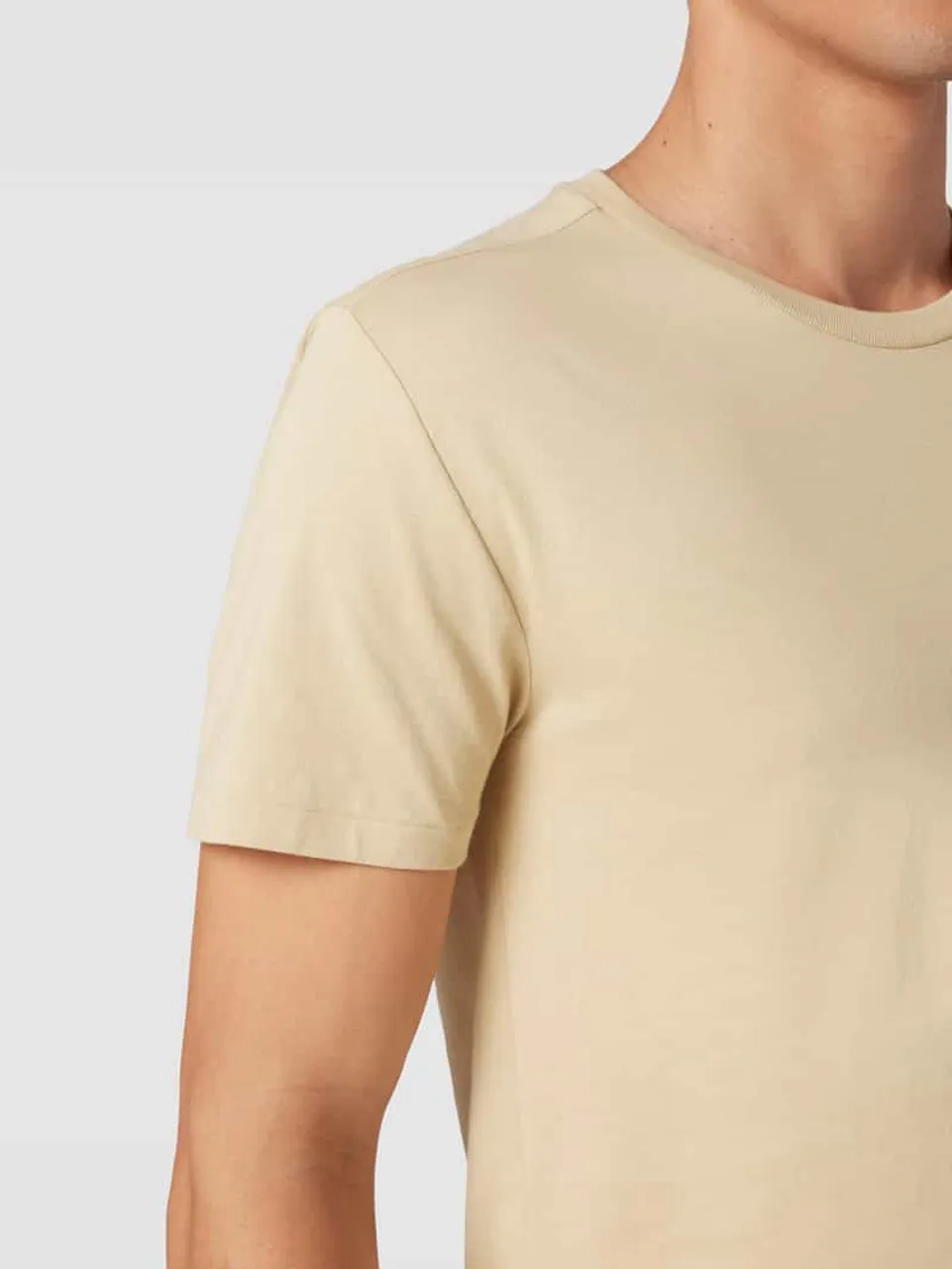 Polo Ralph Lauren Underwear T-Shirt mit Logo-Stitching im 3er-Pack in Beige