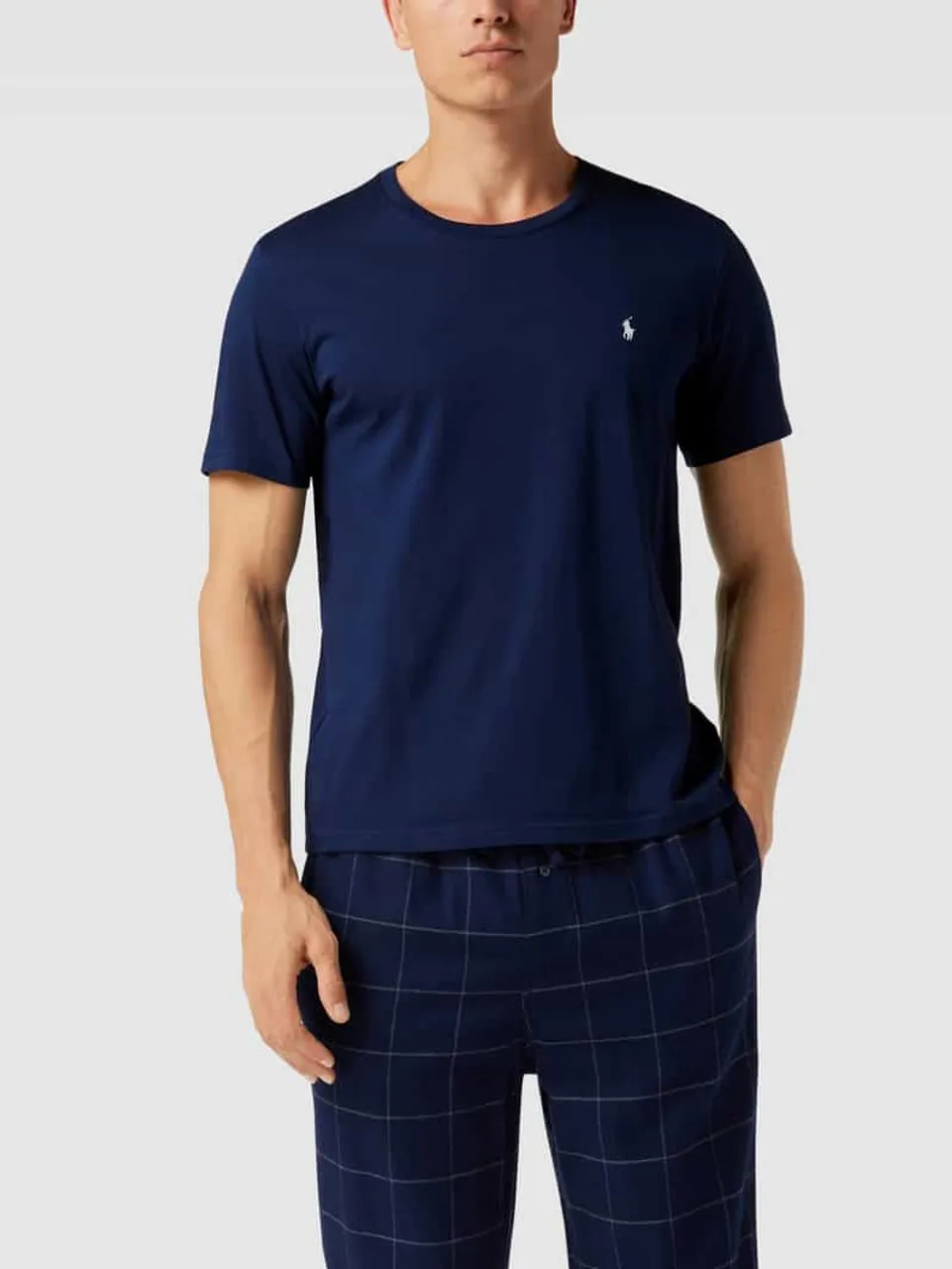 Polo Ralph Lauren Underwear T-Shirt mit Logo-Stitching in Marine