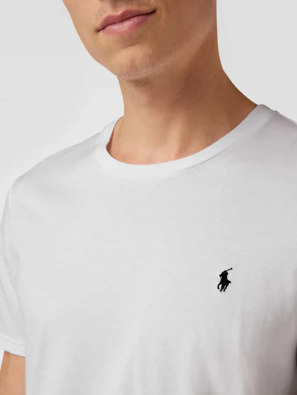 Polo Ralph Lauren Underwear T-Shirt mit Logo-Stitching in Weiss