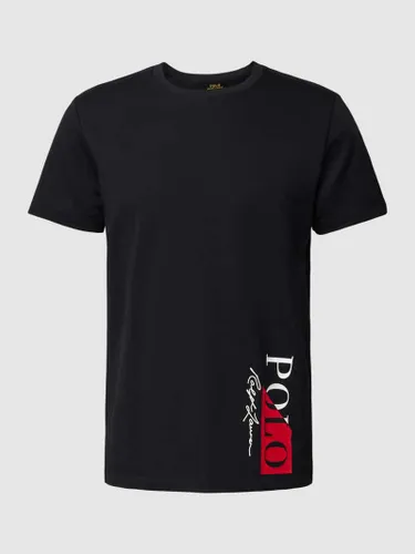 Polo Ralph Lauren Underwear T-Shirt mit Logo-Stitching Modell 'LOOPBACK' in Black