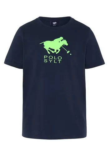 Polo Sylt Print-Shirt im Label-Design