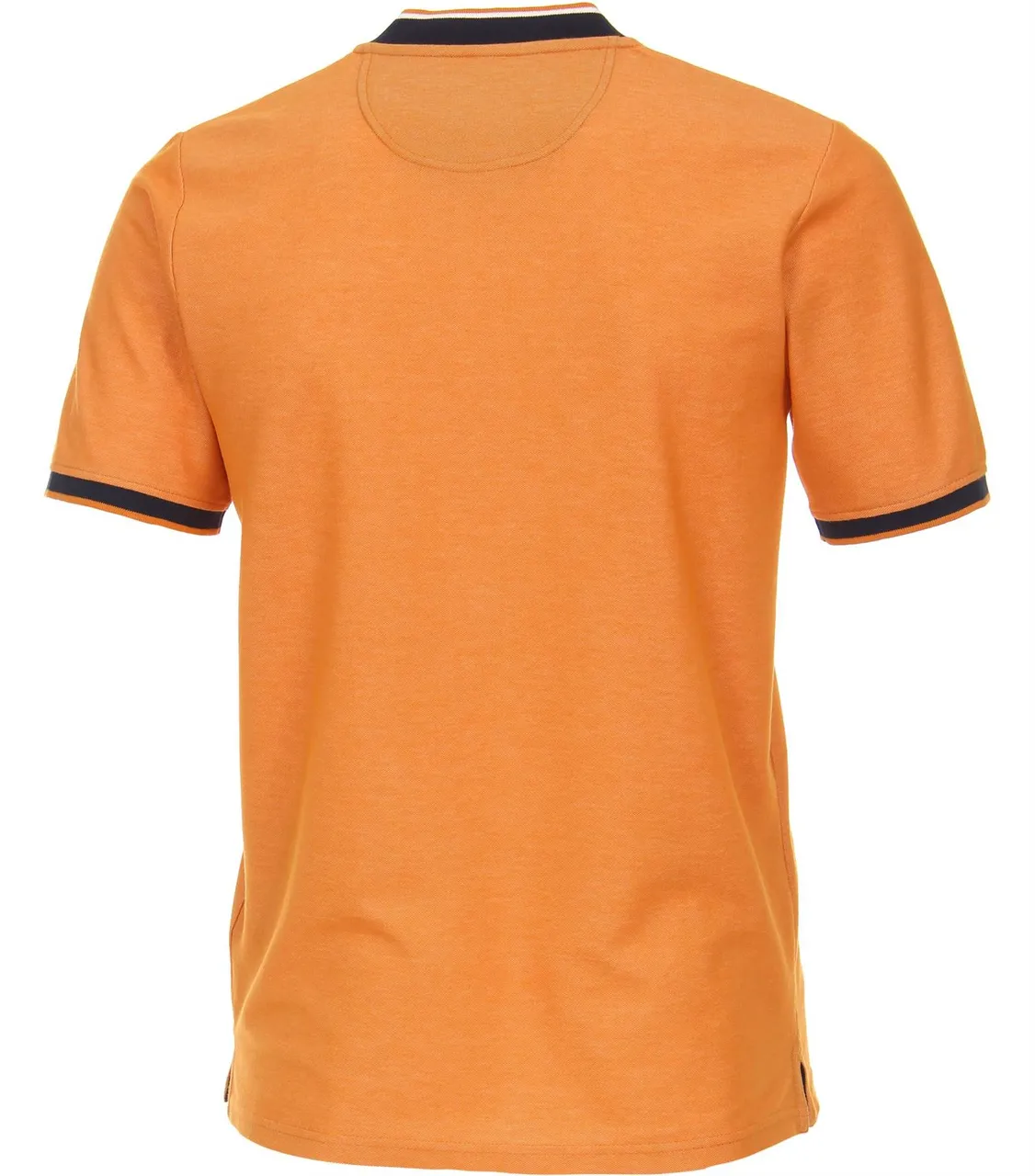 Poloshirt kurzarm Polo mit College-Kragen, 466 orange