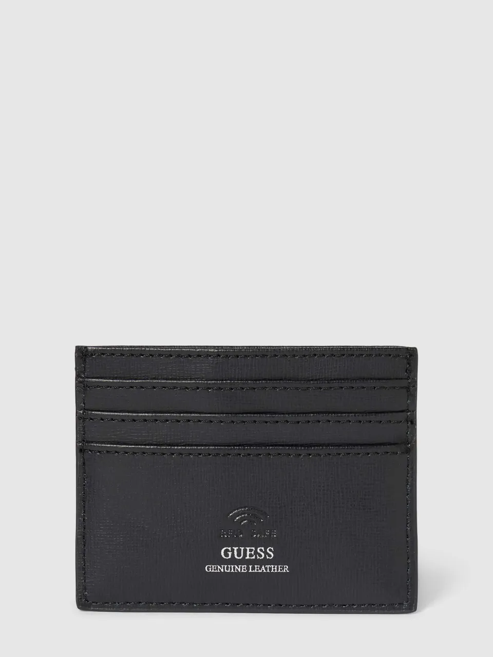 Portemonnaie mit Label-Detail Modell 'CERTOSA'