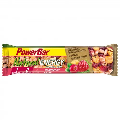 PowerBar - Natural Energy Cereal Raspberry Crisp - Energieriegel Gr 40 g raspberry crisp