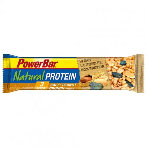 PowerBar - Natural Protein (Vegan) Salty Peanut Crunch - Recoveryriegel Gr 40 g salty peanut crunch