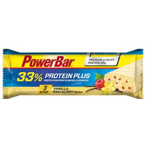 PowerBar - ProteinPlus Vanilla-Raspberry - Energieriegel Gr 90 g vanilla-raspberry