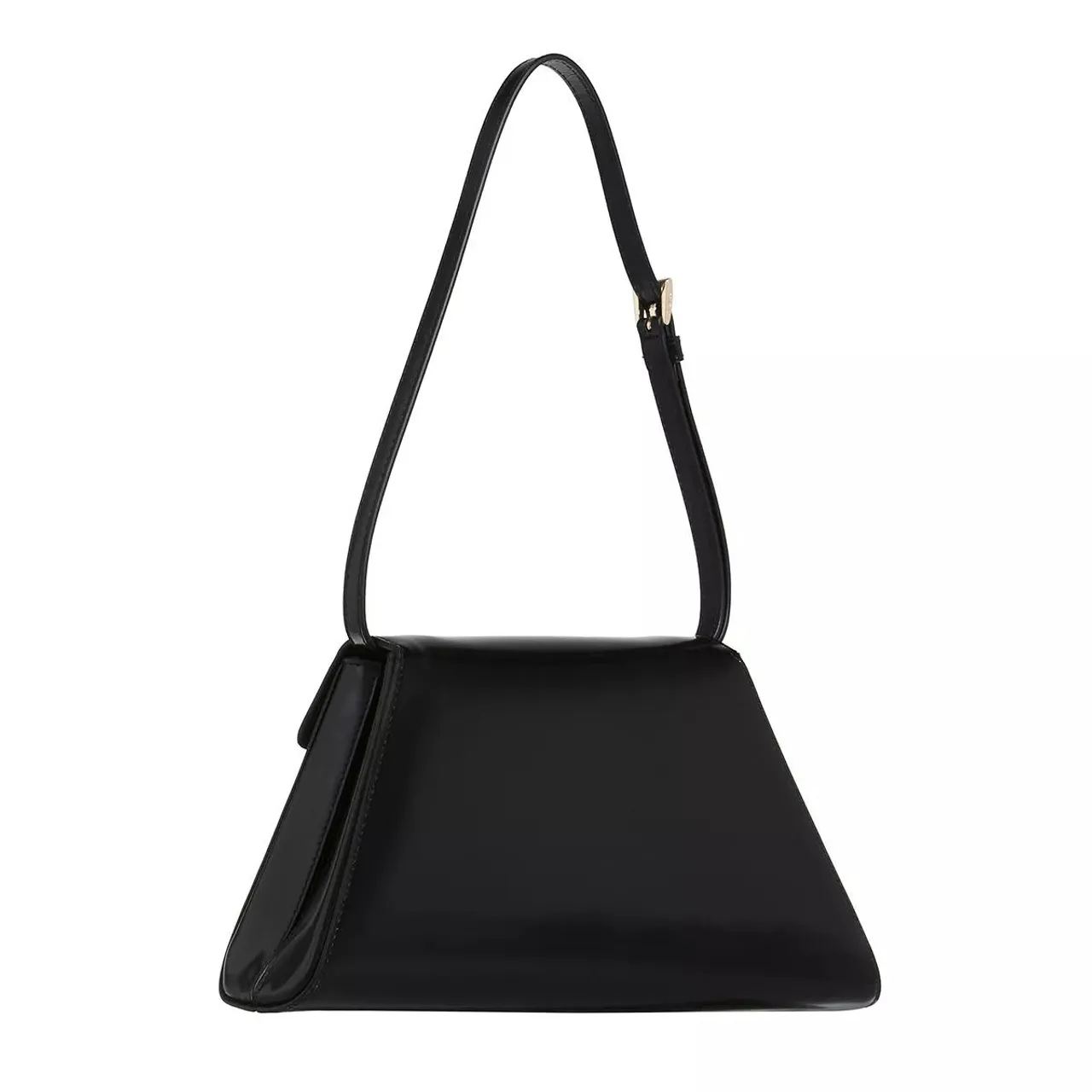 Prada Crossbody Bags - Brushed Leather Medium Shoulder Bag - Gr. unisize - in Schwarz - für Damen