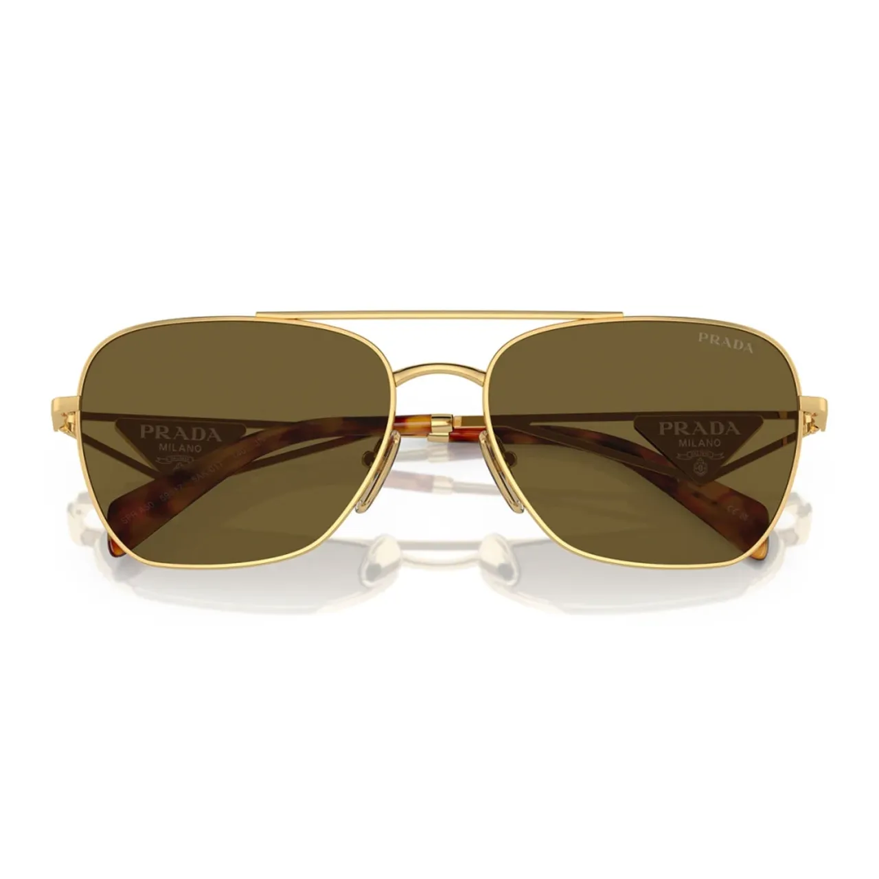 Prada Sonnenbrille für Damen mit geometrischem Design Prada