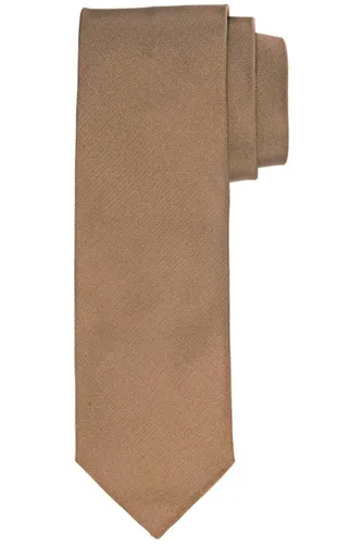 Profuomo Originale Krawatte camel, Einfarbig