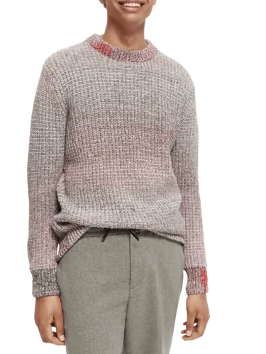 Pullover aus grobem Rippstrick mit Rundhalsausschnitt - Größe XXL - Multicolor - Mann - Pullover - Scotch & Soda