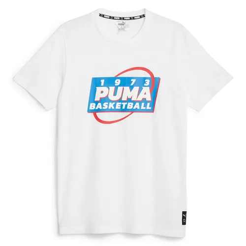 Puma 1973 Basketball  T-shirt, Puma Weiß S