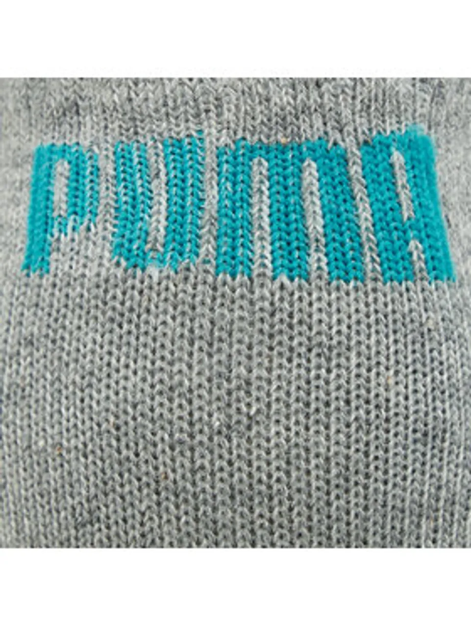 Puma 2er-Set niedrige Kindersocken Kids Seasonal Sneaker 2P 938008 Grau