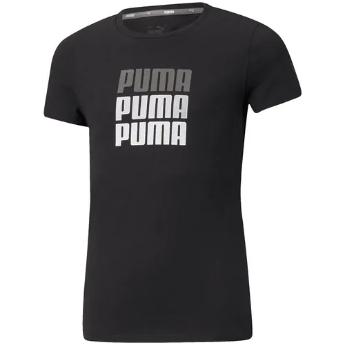 Puma Alpha Tee Mädchen schwarz