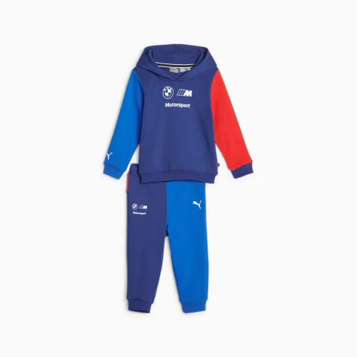 PUMA BMW M Motorsport Jogginganzug Baby Für Kinder, Blau, Größe: 86, Kleidung