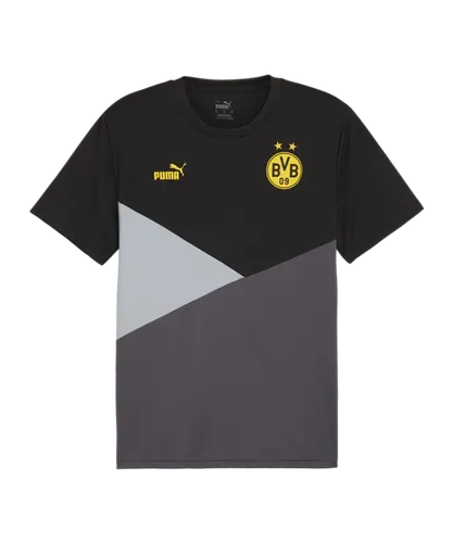 PUMA BVB Dortmund Poly Trainingsshirt Schwarz F01
