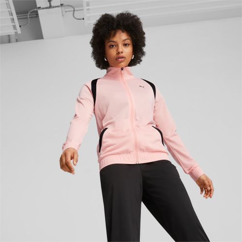 PUMA Classic Trikot-Trainingsanzug OP Damen, Rosa, Größe: L, Kleidung
