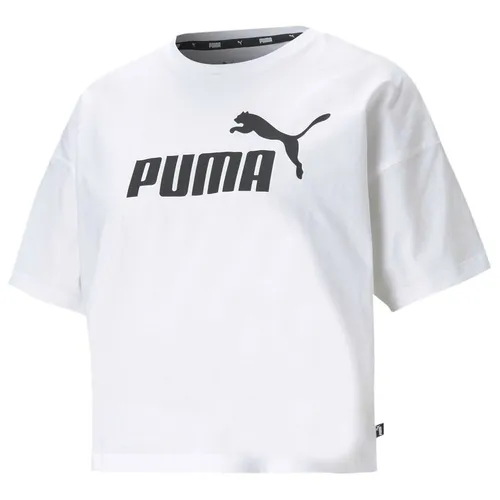Puma Essentials Logo Cropped T-Shirt