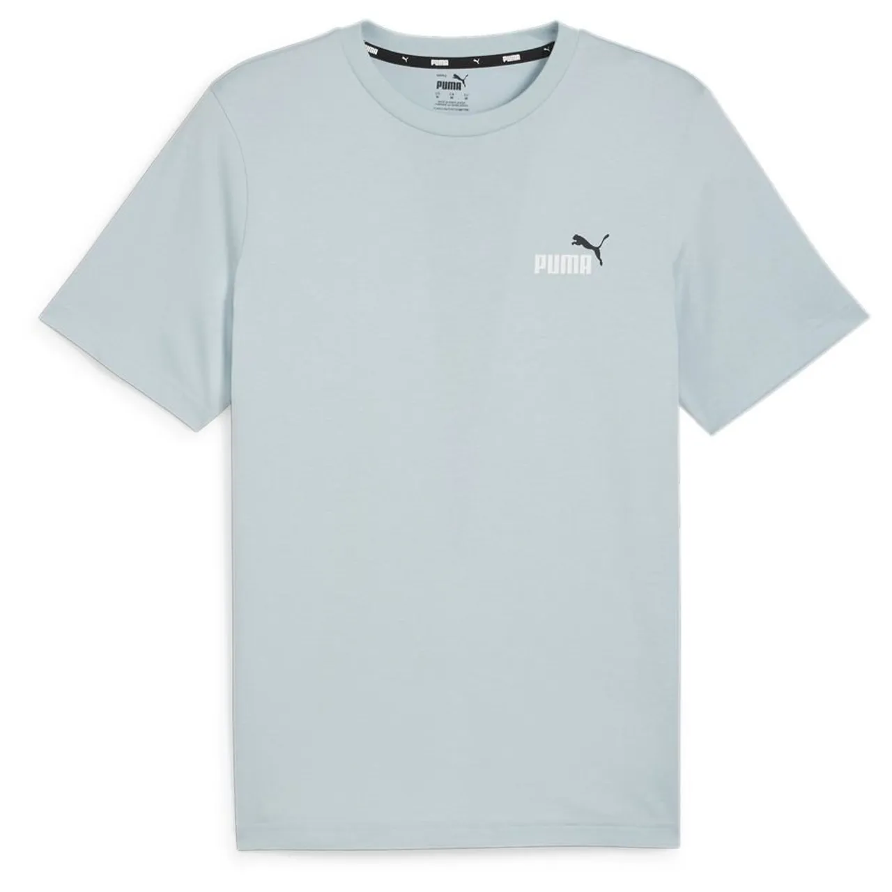 Puma Essentials+ zweifarbiges T-Shirt mit kleinem Logo