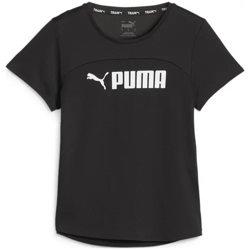 Puma Fit Logo Ultrabreathe Damen schwarz