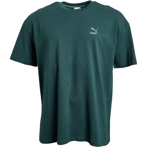 Puma Herren Classics Safari Graphic T-Shirts Grün