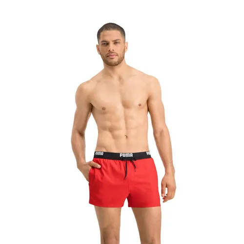 PUMA Herren Logo Length Swim Shorts Badehose