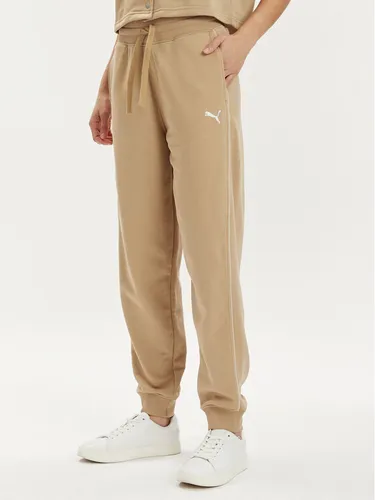 Puma Jogginghose HER 677889 Beige Relaxed Fit