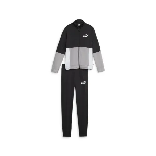 PUMA Jungen Colorblock Poly Suit Cl B Trainingsanzug