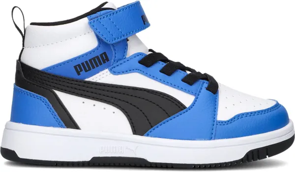 Puma Jungen Sneaker High Rebound V6 Mid - Blau