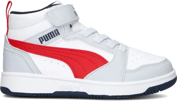Puma Jungen Sneaker High Rebound V6 Mid - Weiß