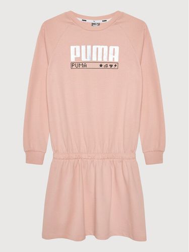 Puma Kleid für den Alltag Alpha 583306 Rosa Regular Fit